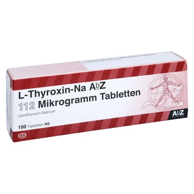 L-Thyroxin-Na AbZ 112 Mikrogramm