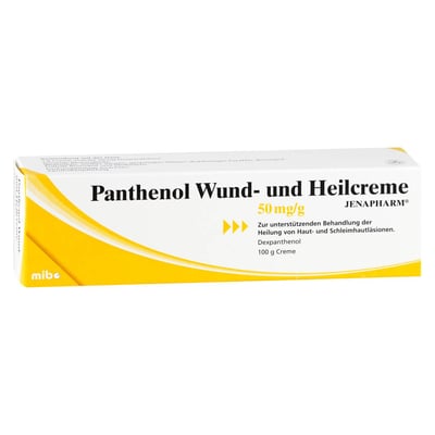 Panthenol Wund- und Heilcreme JENAPHARM 50 mg/g