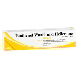 Panthenol Wund- und Heilcreme JENAPHARM 50 mg/g