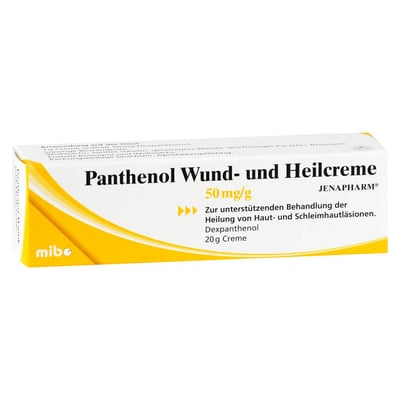 Panthenol Wund- und Heilcreme JENAPHARM 50mg/g