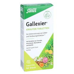 Gallexier Kräuter-Tabletten Salus