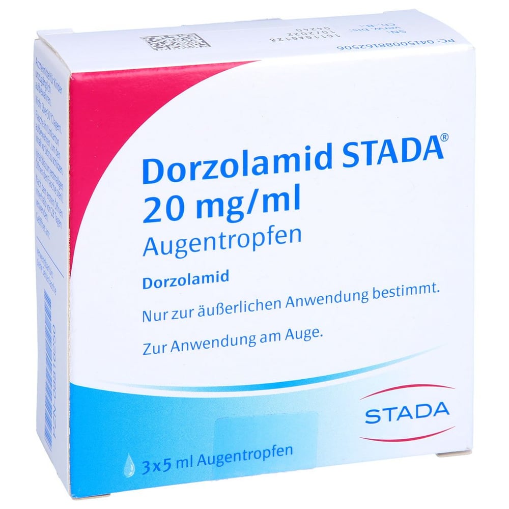 Dorzolamid STADA 20 mg/ml