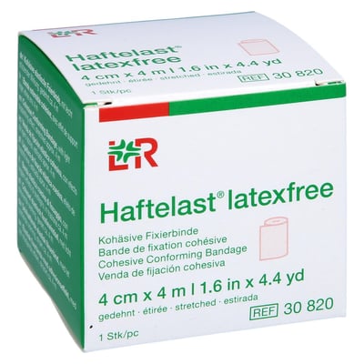 Haftelast Fixierbinde koh s.latexfrei 4 cmx4 m creme Produktbild 1
