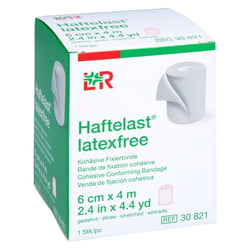 Haftelast Fixierbinde koh s.latexfrei 6 cmx4 m creme