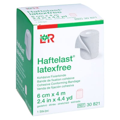 Haftelast Fixierbinde koh s.latexfrei 6 cmx4 m creme