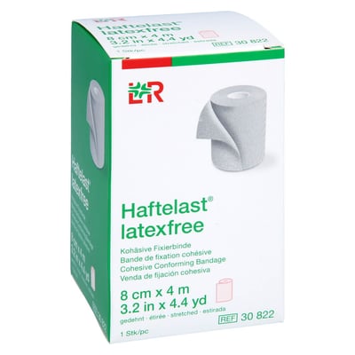 Haftelast Fixierbinde koh s.latexfrei 8 cmx4 m creme