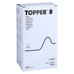 Topper 8 Kompr.5x5 cm steril
