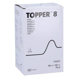 Topper 8 Kompresse 10x10 cm steril Solventum
