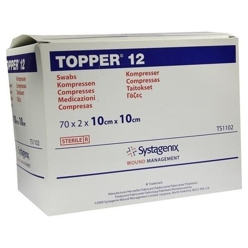 Topper 12 Ster 10x10 cm