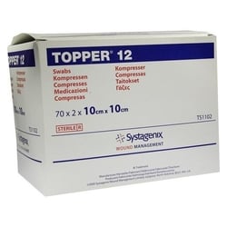 Topper 12 Ster 10x10cm