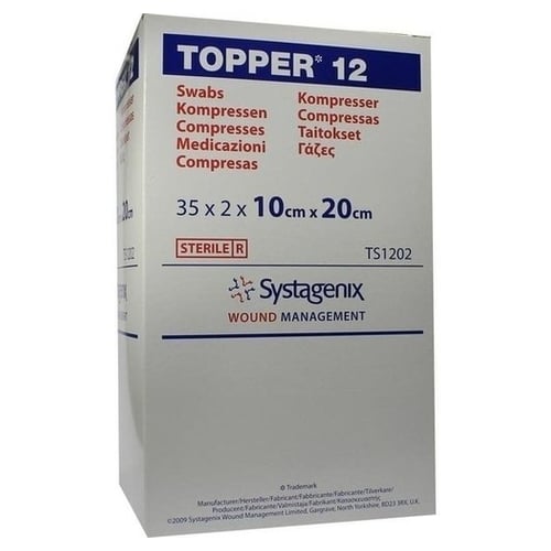 Topper 12 steril 10x20cm