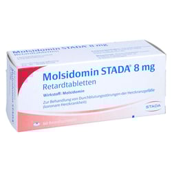 Molsidomin STADA 8mg Retardtabletten