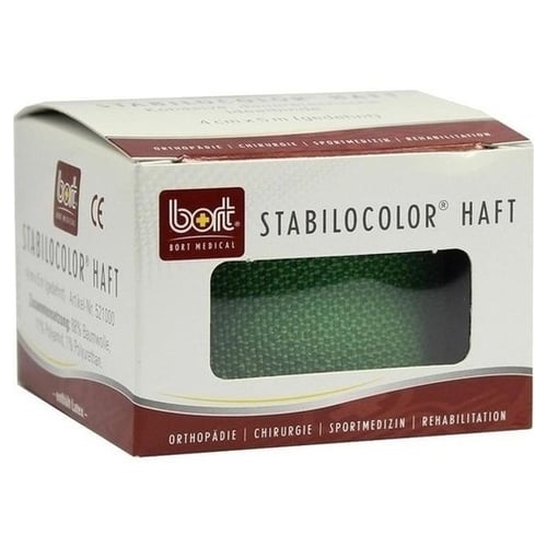 Bort StabiloColor haft Binde 4 cm grün