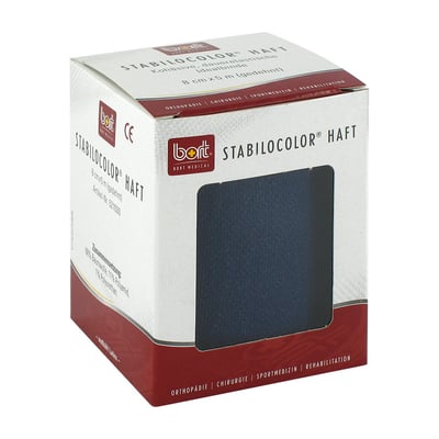 Bort StabiloColor haft Binde 8 cm blau