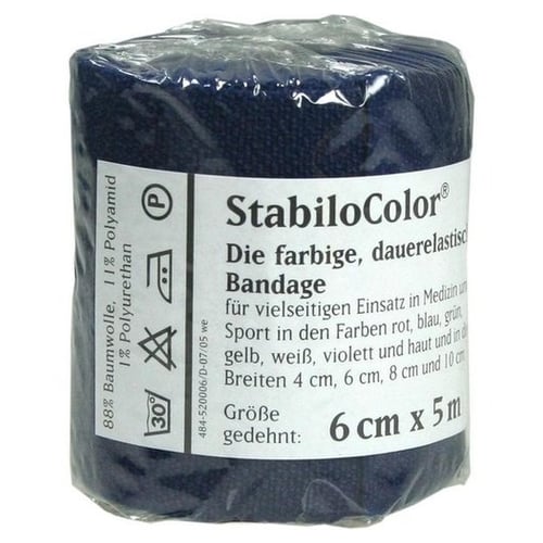Bort StabiloColor Binde 6 cm blau