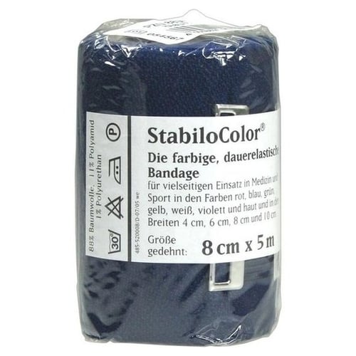 Bort StabiloColor Binde 8 cm blau