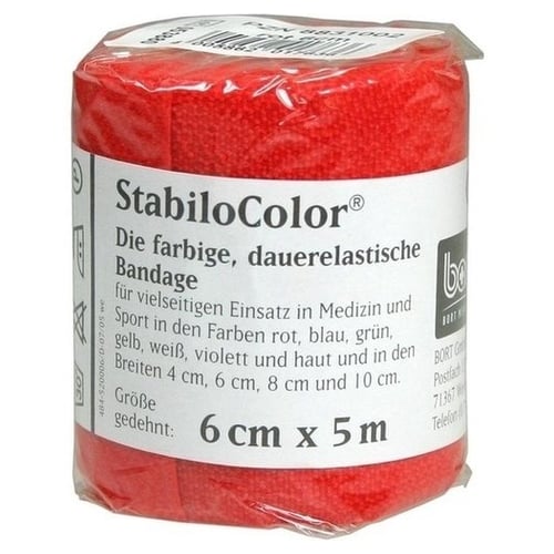 Bort StabiloColor Binde 6 cm rot