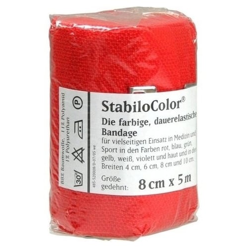 Bort StabiloColor Binde 8 cm rot