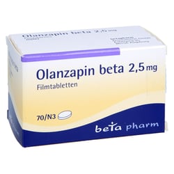 Olanzapin beta 2,5 mg