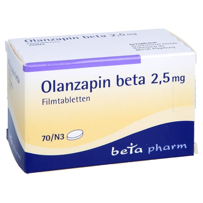 Olanzapin beta 2,5mg