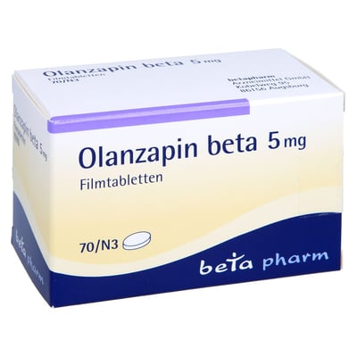 Olanzapin beta 5 mg