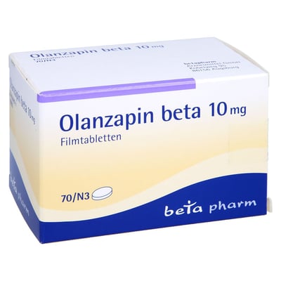 Olanzapin beta 10 mg
