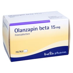 Olanzapin beta 15 mg
