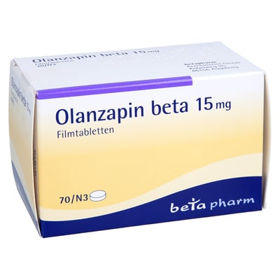 Olanzapin beta 15 mg