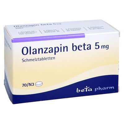 Olanzapin beta 5 mg