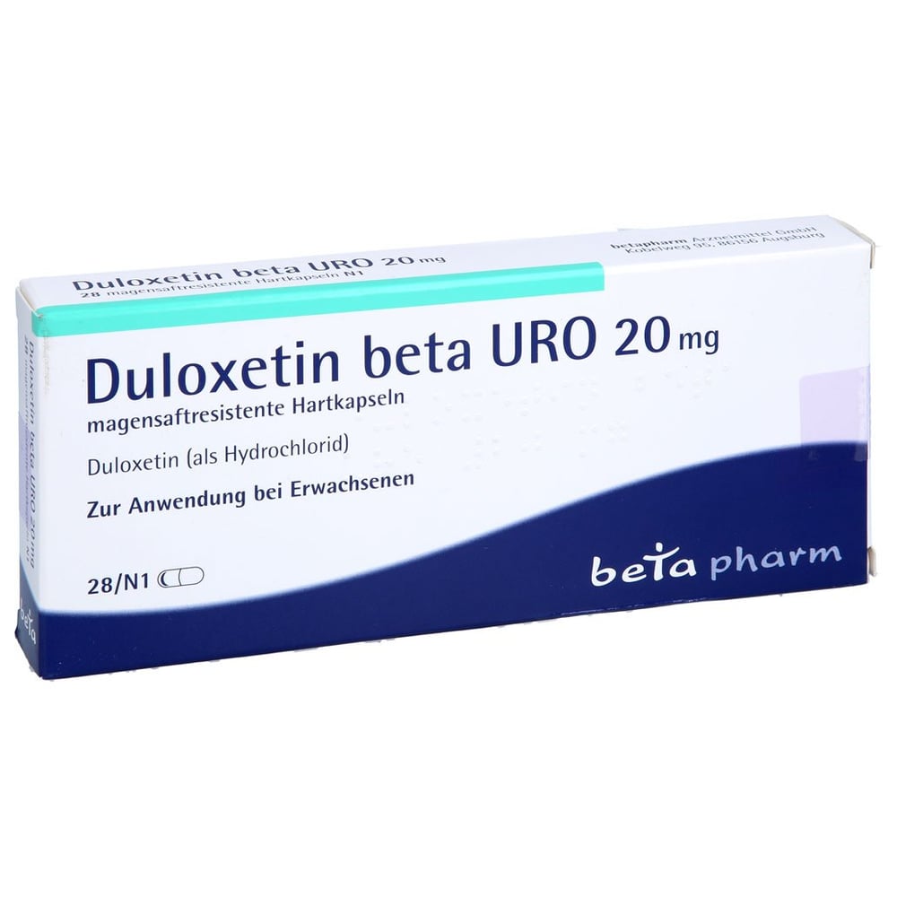 Duloxetin beta Uro 20 mg