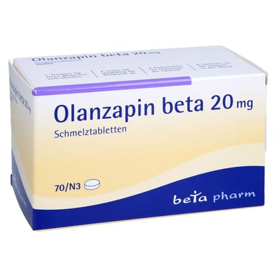 Olanzapin beta 20 mg