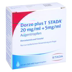 Dorzo plus T STADA 20 mg/ml + 5 mg/ml