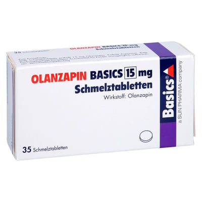 Olanzapin Basics 15 mg Produktbild 1