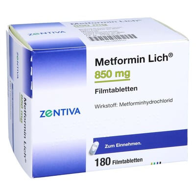 Metformin Lich 850 mg