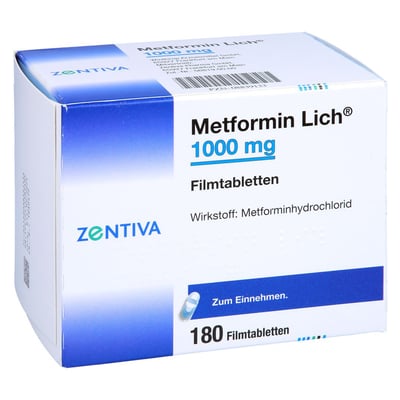 Metformin Lich 1000 mg