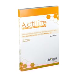 Actilite 10x20cm HONIG-WUNDAUFLAGE