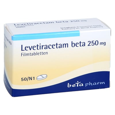 Levetiracetam beta 250 mg
