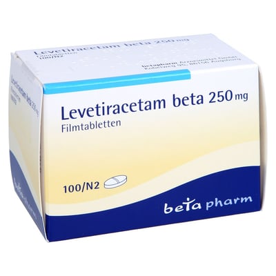 Levetiracetam beta 250 mg