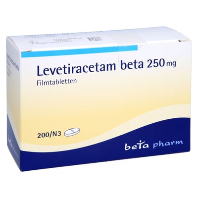 Levetiracetam beta 250 mg