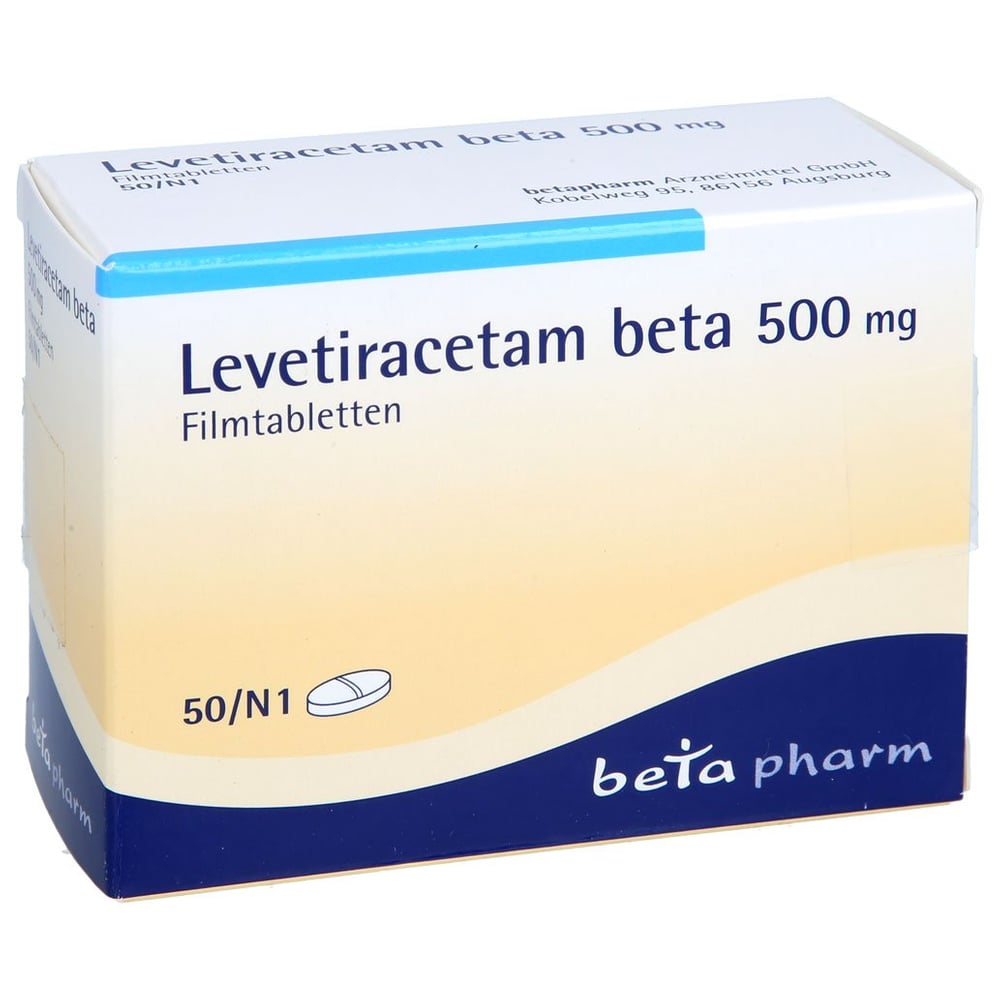 Levetiracetam beta 500 mg