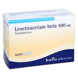 Levetiracetam beta 500 mg
