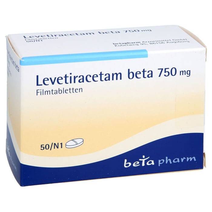 Levetiracetam beta 750mg
