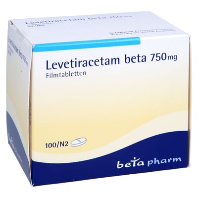 Levetiracetam beta 750 mg
