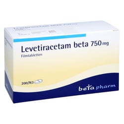 Levetiracetam beta 750 mg