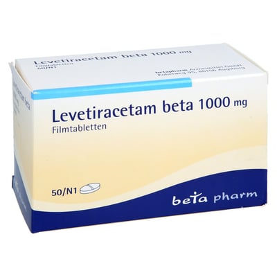 Levetiracetam beta 1000 mg