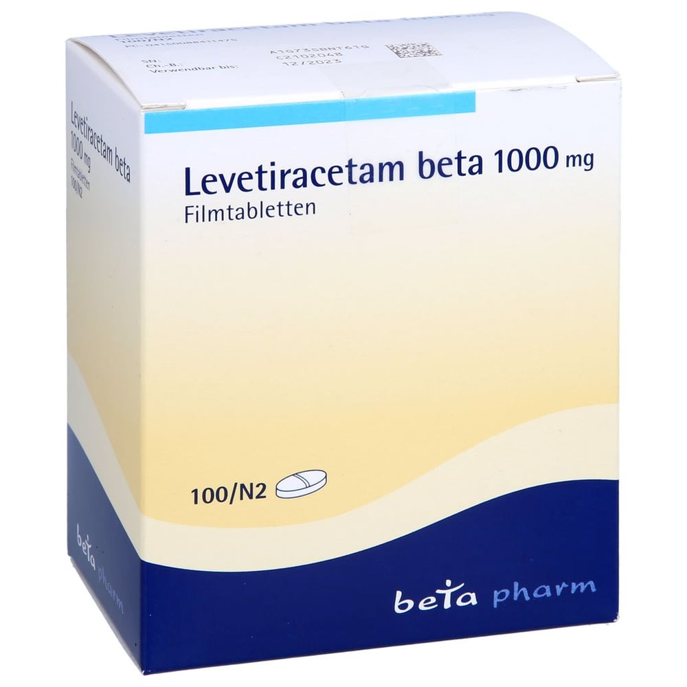 Levetiracetam beta 1000 mg