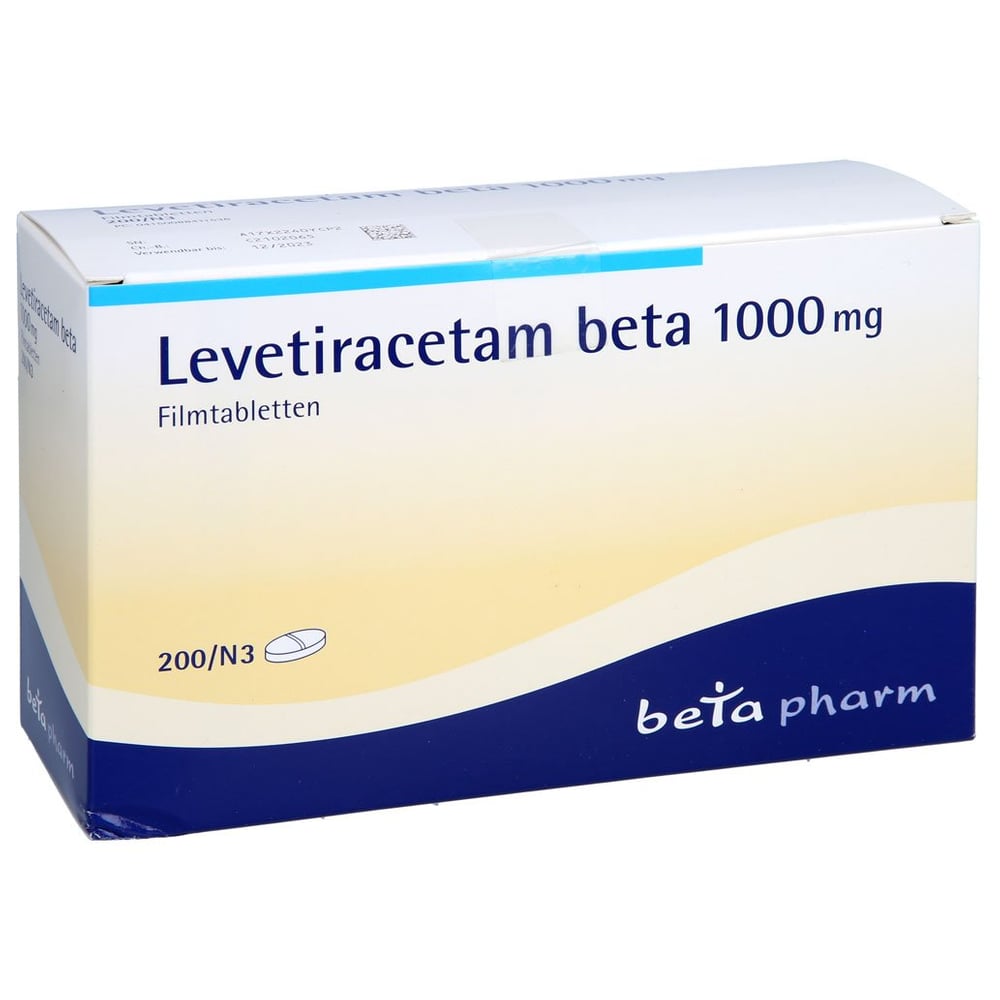 Levetiracetam beta 1000 mg