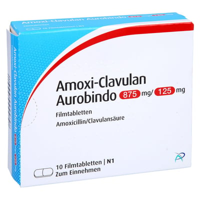 Amoxi-Clavulan Aurobindo 875 mg/125 mg