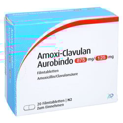 Amoxi-Clavulan Aurobindo 875 mg/125 mg