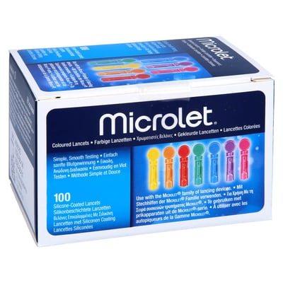 Lanzetten Microlet farbig